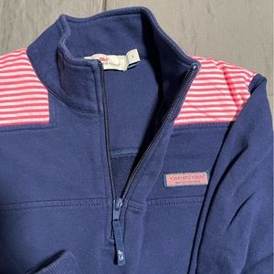 Vineyard vines half zip, size s